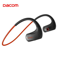 Natty Records Athlete 2021 RED / China Dacom Athlete Wireless Headphones Sports IPX7 Waterproof Bluetooth Earphones 20H for Running AAC