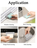 Natty Records cleaning brush Creative Window Groove Cleaning Brush Window Cleaner Multipurpose Hand Held Clean Tools Bathroom Kitchen Floor Gap Device Gadget