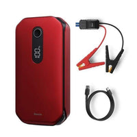 Natty Records Store Auto Accessories Red / China Emergency Portable Car Jump Starter