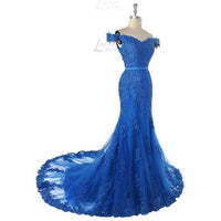 Natty Records Store Evening Gown Blue / 6 The Beauty of Who You Are Evening Dress