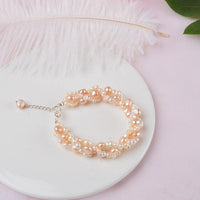 Natty Records Store Jewelry Pink / 18cm Only You Natural Freshwater Pearl Bracelet
