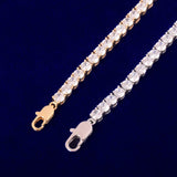 Natty Records Store Jewelry Tennis Chain Anklets 1 Row