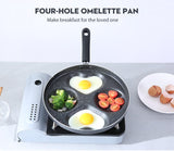 Natty Records Store Kitchen Accessories Four-hole Omelet Pan
