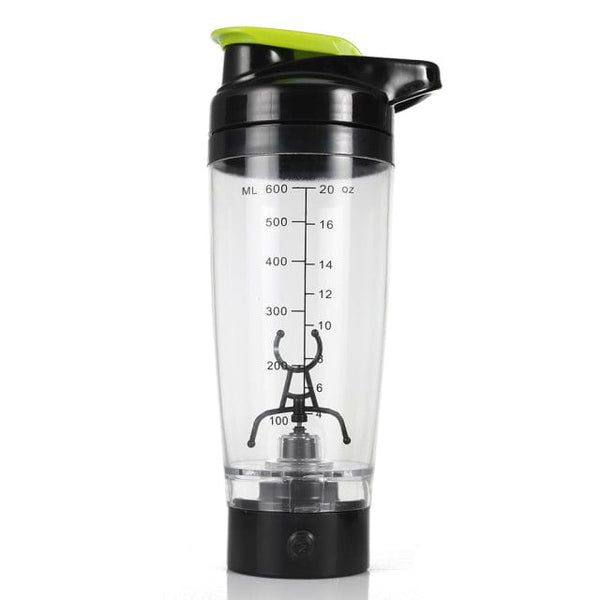 Natty Records Store Kitchen Accessories United States / black and green BPA Free Portable Protein Shaker Bottle