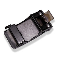 Natty Records Store Men's Accessories Fashion Genuine Leather Automatic Buckle Belt