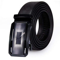 Natty Records Store Men's Accessories SK-2156-DEA / 130cm Luxury Designer Leather Ratchet Belt