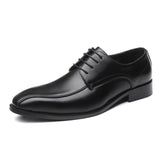 Natty Records Store Men's Shoes Black / 11 Classic Business Fashion Soft Leather Oxfords