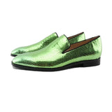 Natty Records Store Men's Shoes Green Eyes Men's Leather Dress Shoes