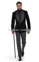 Natty Records Store Men's Suits as picture 5 / XL Men's Smoking Jacket 2-Piece Tuxedos