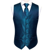 Natty Records Store Men's Vests Better Than Me Designer Paisley Silk Vest Set