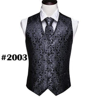 Natty Records Store Men's Vests BM-2003 / L Turn My Swag On Jacquard Silk Vest Set