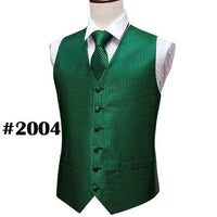 Natty Records Store Men's Vests BM-2004 / L Turn My Swag On Jacquard Silk Vest Set