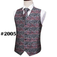 Natty Records Store Men's Vests BM-2005 / L Turn My Swag On Jacquard Silk Vest Set