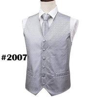 Natty Records Store Men's Vests BM-2007 / XL Turn My Swag On Jacquard Silk Vest Set