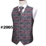 Natty Records Store Men's Vests MJ-2005 / L Better Than Me Designer Paisley Silk Vest Set