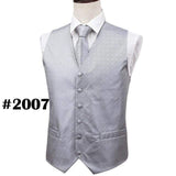 Natty Records Store Men's Vests MJ-2007 / XL Better Than Me Designer Paisley Silk Vest Set