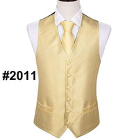 Natty Records Store Men's Vests MJ-2011 / XXXL Better Than Me Designer Paisley Silk Vest Set