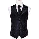 Natty Records Store Men's Vests MJ-2014 / XXXL Better Than Me Designer Paisley Silk Vest Set