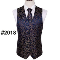 Natty Records Store Men's Vests MJ-2018 / XXXL Better Than Me Designer Paisley Silk Vest Set