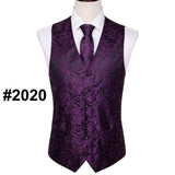 Natty Records Store Men's Vests MJ-2020 / XL Better Than Me Designer Paisley Silk Vest Set