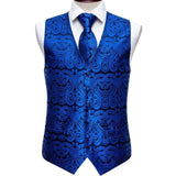 Natty Records Store Men's Vests MJ-2024 / XXXL Better Than Me Designer Paisley Silk Vest Set