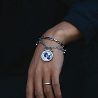 Natty Records Store Personalized Bracelets Silver / 16cm / United States Personalized Capture You Medallions Bracelet