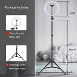 Natty Records Store Ring Light China / 26cm light 200tripod Selfie Ring Light Photography with Cellphone Holder