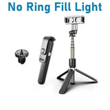 Natty Records Store Ring Light China / No Ring Fill Light Universal Bluetooth Wireless Selfie Stick Ring Light