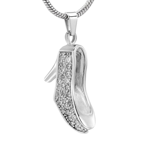 Natty Records Store Urn Necklace impressjewelry Crystal Shoes Urn Pendant Necklace