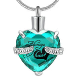 Natty Records Store Urn Necklace SalaWendy Always in My Heart Urn Pendant Necklace