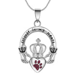 Natty Records Store Urn Necklace SalaWendy Forever in my Heart Crown Urn Pendant Necklace
