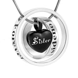 Natty Records Store Urn Necklace SalaWendy In My Heart in Circle Urn Pendant Necklace