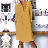 Natty Records Store women's dresses Style1 Yellow / XL I am Everyday People Shirt Dress