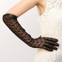 Natty Records Store Women's Gloves black / S I Promise You Elegant Long Gloves