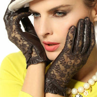 Natty Records Store Women's Gloves dark brown / S Cherish the Day Genuine Leather Women's Gloves