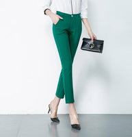 Natty Records Store Women's Pants Emerald green / XL (55kg-60kg) More Than A Women Pencil Pants
