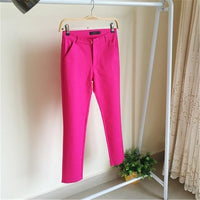 Natty Records Store Women's Pants Rose red / 3XL (65kg-75kg) Flip the Page Women's Oversized Pants