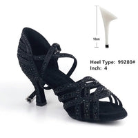 Natty Records Store Women's Shoes black 10cm / 11 Dance the Night Away Dance Shoes