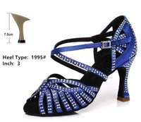 Natty Records Store Women's Shoes blue 7.5cm / 5 Blue Angel Women's Dance Shoes