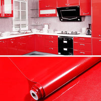 Natty Records wall covering Pearl red / 40cmX1m I Did It My Way Self-adhesive Décor Paper